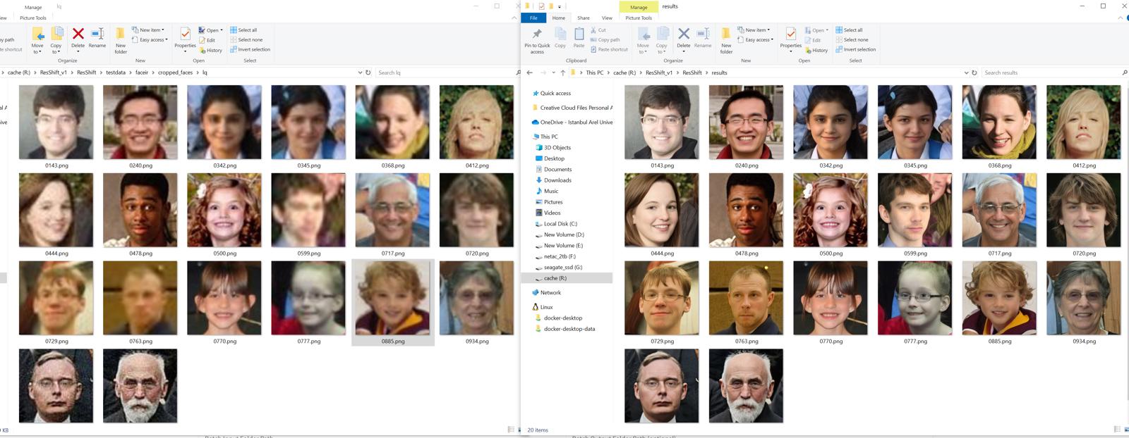 ResShift 1-Click Windows, RunPod, Massed Compute, Kaggle Installers with Gradio APP and Batch Proces